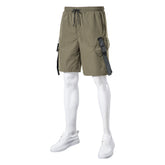 Men's Cargo Shorts – Solid Overalls Style