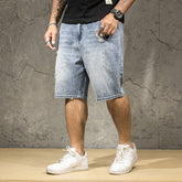 Men's Denim Shorts – Stretch Five-Point