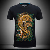 Men's 3D-Print Short-Sleeve Tee – Bold Graphic