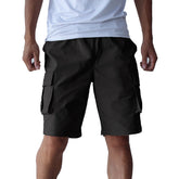 Men's Plus-Size Cargo Shorts – Stretch Overalls