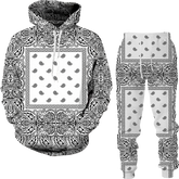 ZOGAA 2020 Men's Sets Clothes Hoodies and Pants 2 Piece Set Warm Ladies Printed Mens Outfits Matching Suit Man Tracksuit
