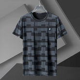 Men's Ice-Silk T-Shirt – Quick-Dry Short-Sleeve
