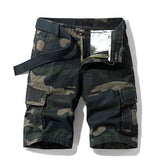 Men's Camo Cargo Shorts – Loose Overalls