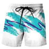 Men's Beach Shorts – 3D Print Quick-Dry