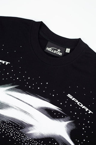 Hellstar Abstract Racing Tribal Logo Graphic T-Shirt