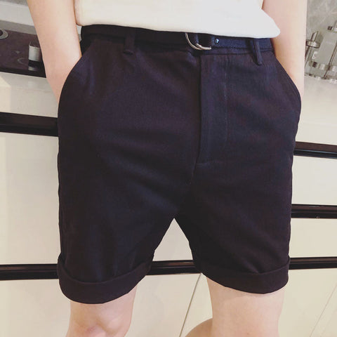 Men's Suit Shorts – Tailored All-Match Casual