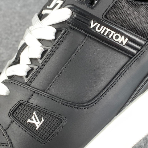 LV Trainer Calf Leather 'Matte Black'