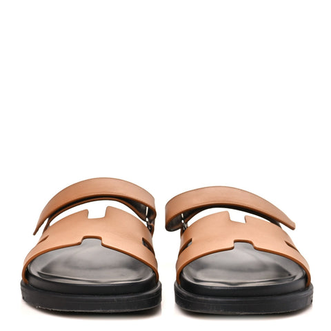 Calfskin Womens Chypre Sandals 40 Naturel