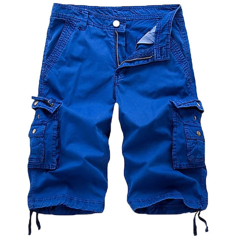 Mens Cargo Shorts Withe Multi Pockets
