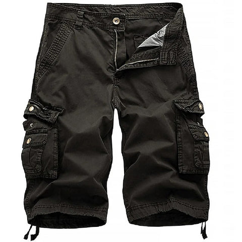 Mens Cargo Shorts Withe Multi Pockets
