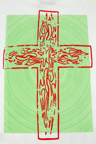 Hellstar Jesus Graphic Washed Oversized T-Shirt