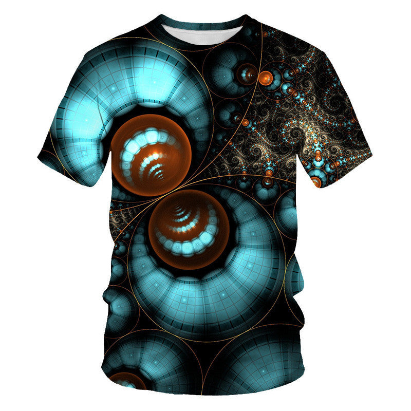 Men's Casual T-Shirt – Trendy Short-Sleeve