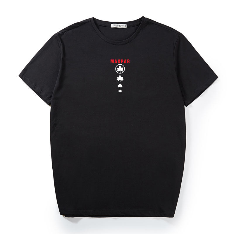 Men's Plus-Size Print T-Shirt – Summer Casual Tee