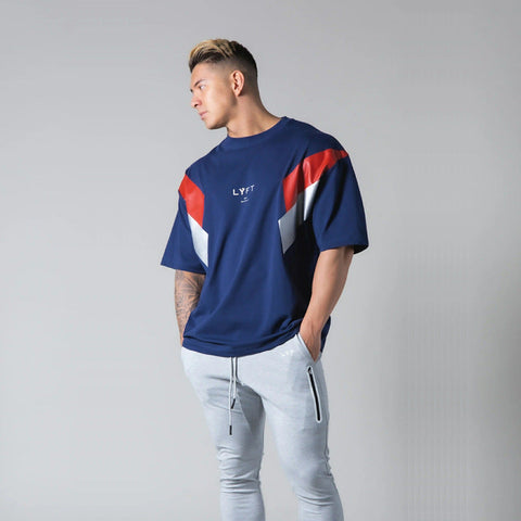 Men's Loose Cotton Casual Tee – Relaxed Fit