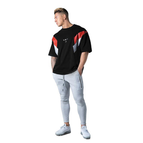 Men's Loose Cotton Casual Tee – Relaxed Fit