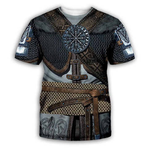 Men's Digital-Print T-Shirt – Short-Sleeve Graphic Tee
