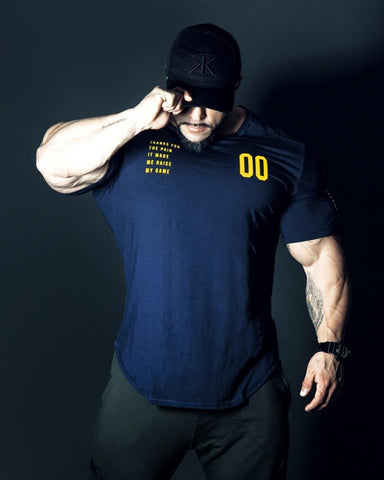 Men's Sports T-Shirt – Slim-Fit Short-Sleeve