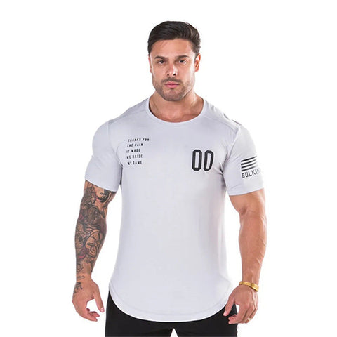 Men's Sports T-Shirt – Slim-Fit Short-Sleeve