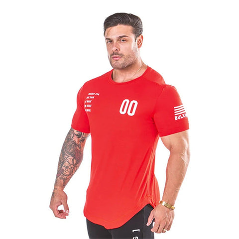 Men's Sports T-Shirt – Slim-Fit Short-Sleeve