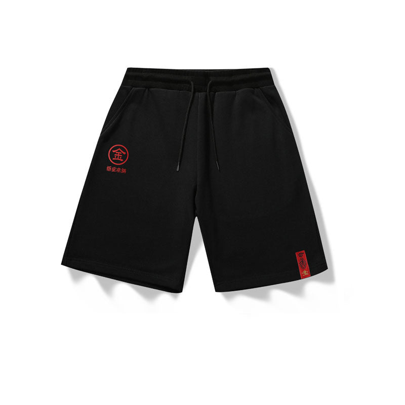 Men's Sports Shorts – Printed Loose Straight