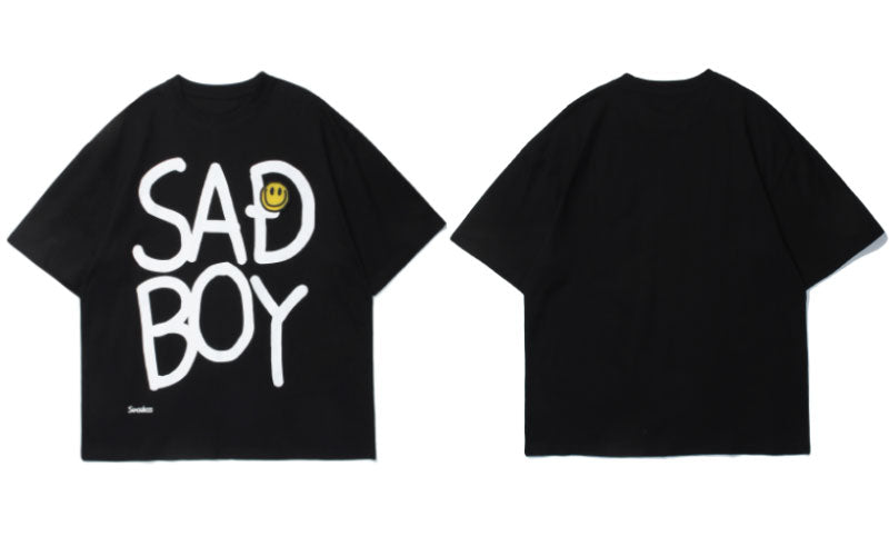 Men's Luminous-Print Tee – Fun Glow Graphic