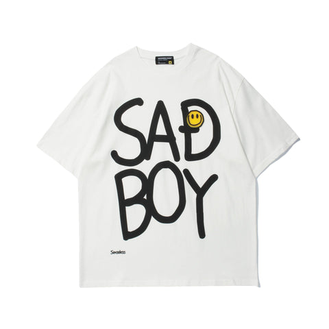 Men's Luminous-Print Tee – Fun Glow Graphic