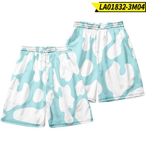 Men's Beach Shorts – Pig Print Quick-Dry