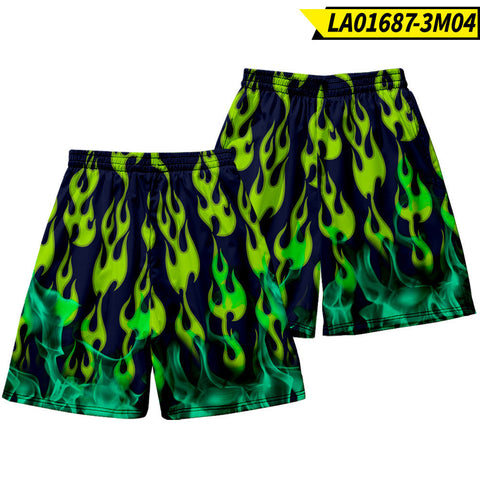 Men's Beach Shorts – Pig Print Quick-Dry