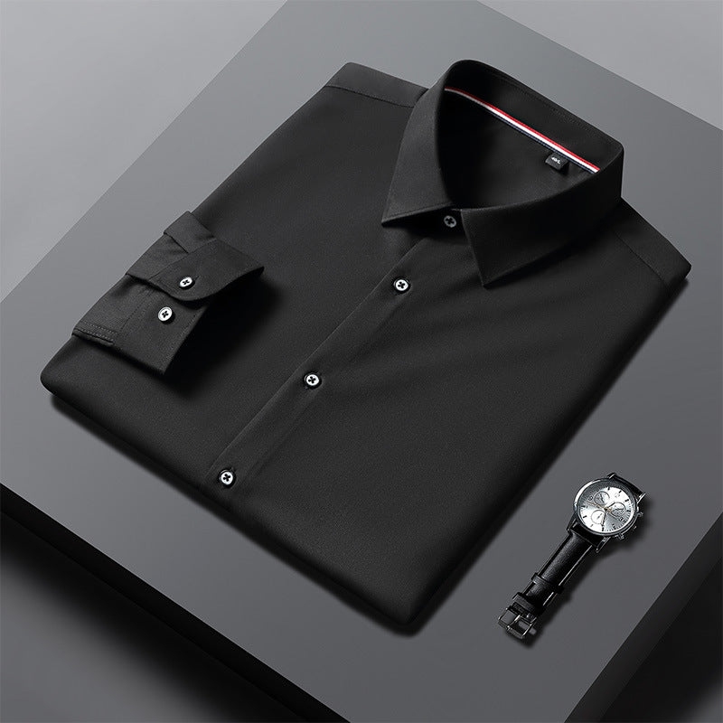 Men's Business-Casual Shirt – Long-Sleeve Button-Up