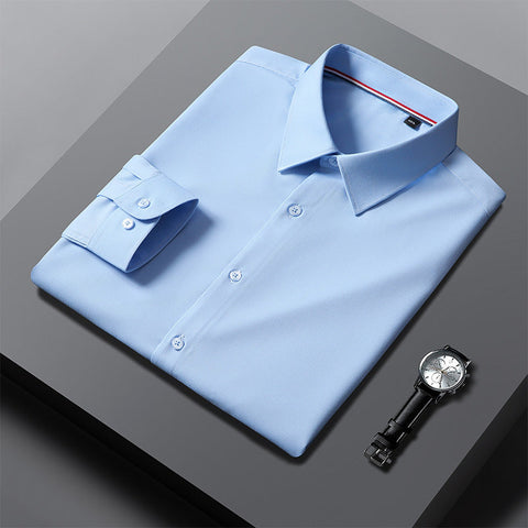 Men's Business-Casual Shirt – Long-Sleeve Button-Up