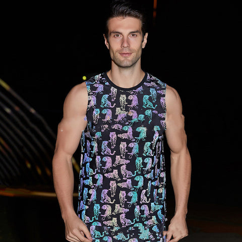 Men's Sports Tank Top – Reflective Sleeveless Vest