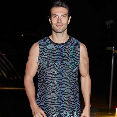 Men's Sports Tank Top – Reflective Sleeveless Vest