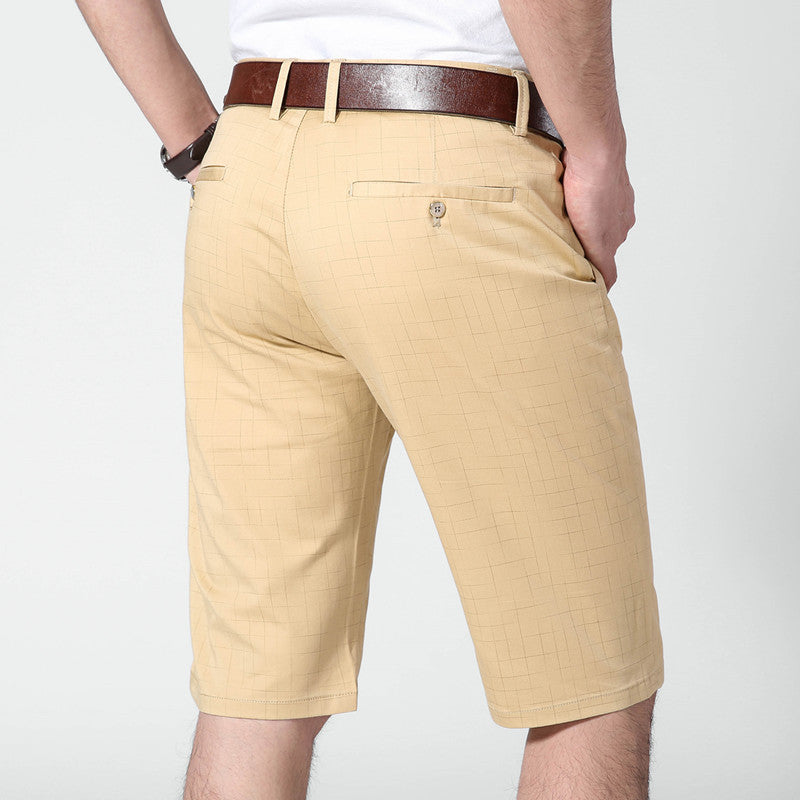 Men's Suit Shorts – Straight Smart-Casual