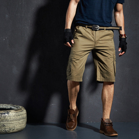 Men's Cargo Shorts – Workwear Cotton Loose