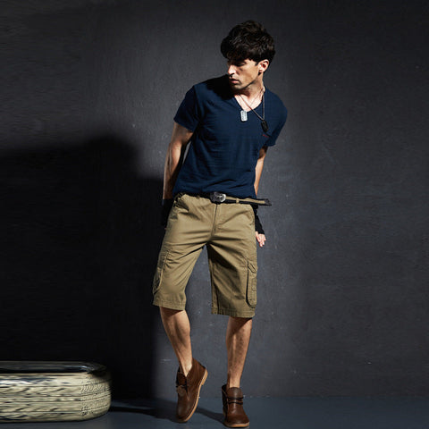 Men's Cargo Shorts – Workwear Cotton Loose