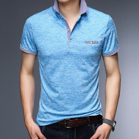Men's Polo Shirt – Lapel Loose Short-Sleeve
