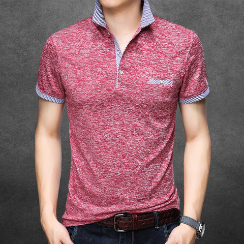 Men's Polo Shirt – Lapel Loose Short-Sleeve