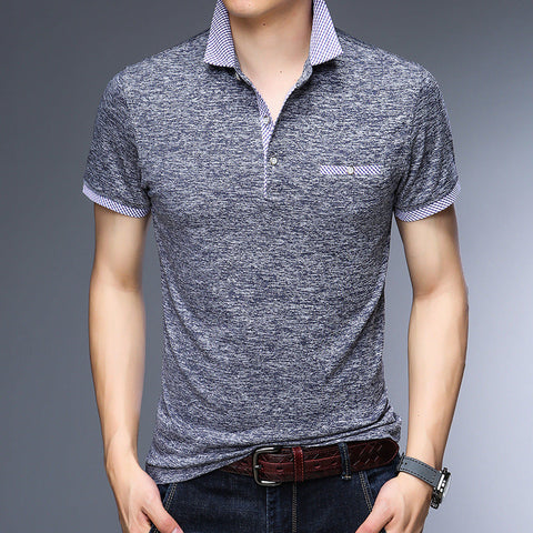 Men's Polo Shirt – Lapel Loose Short-Sleeve