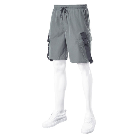 Men's Cargo Shorts – Solid Overalls Style