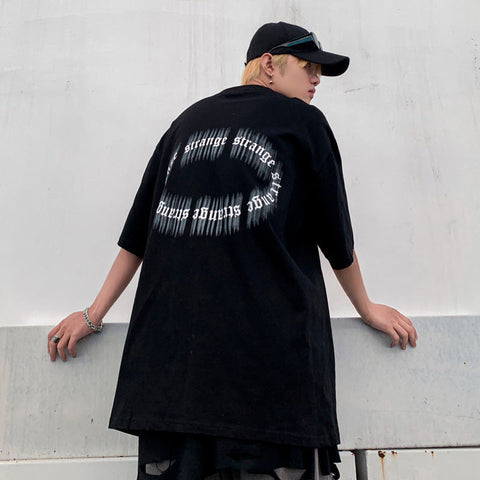 Men's Hip-Hop Character Graphic Tee – High Street