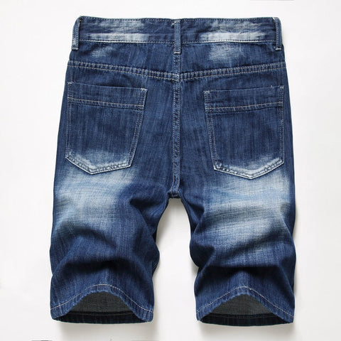 Men's Denim Shorts – Retro Casual