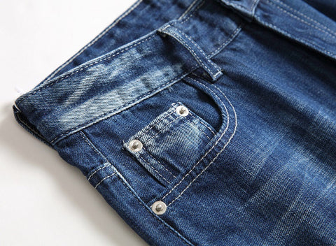 Men's Denim Shorts – Retro Casual