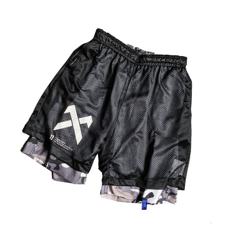 Men's Reversible Camo Cargo Shorts – Hip-Hop