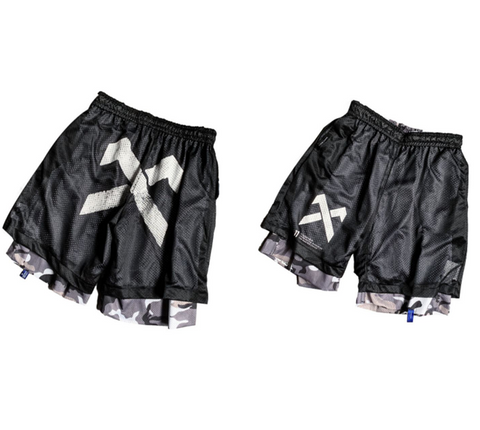 Men's Reversible Camo Cargo Shorts – Hip-Hop