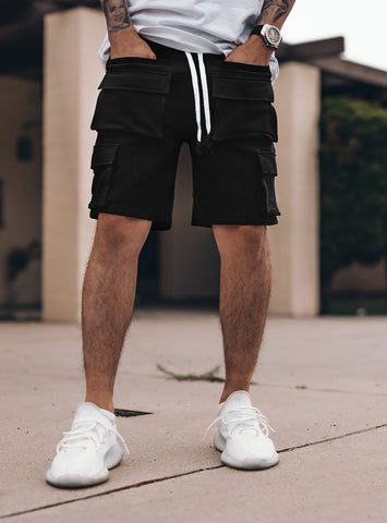 Men's Cargo Shorts – Multi-Pocket Sport