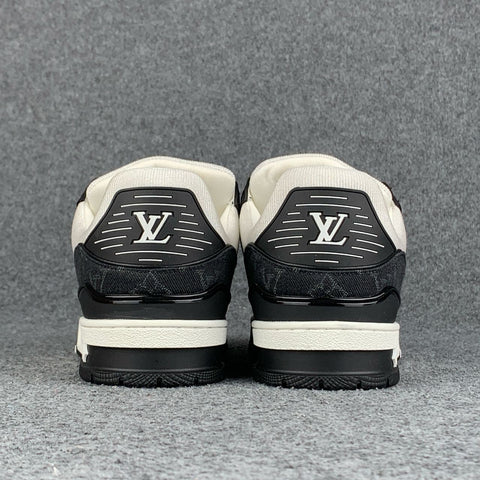 LV Trainer 'Black Monogram Denim’