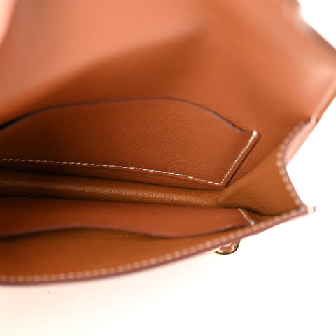 Evercolor Bi-Color Roulis Slim Wallet Gold Lime