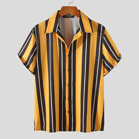 Men's Casual Shirt – Soft Streetwear Button-Up
