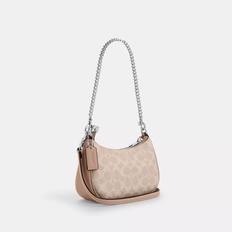 Coach Outlet Teri Mini Crossbody Bag In Signature Canvas