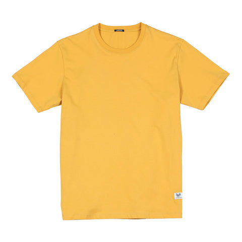 Men's Pure Cotton Round-Neck Tee – Solid All-Match